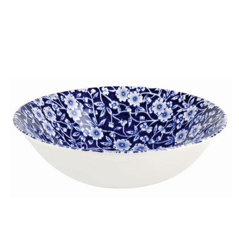 Burleigh Blue Calico Cereal Bowl 16cm image number 0